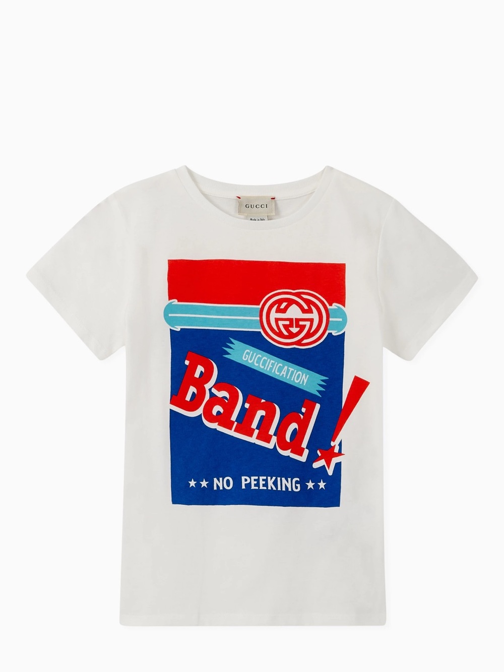 🆕 Gucci guccification band no peeking kids t shirt